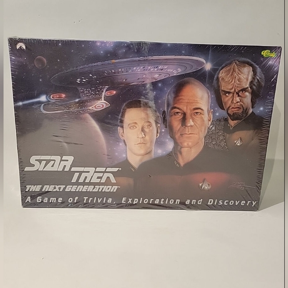 VintageSTAR TREK The Next Generation A Game of Trivia Exploration and Discovery